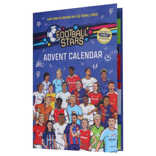Football stars advent calendar - stars,