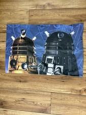 Doctor Who Pillowcase Dalek TARDIS Pillow Case UK Exclusive 2004