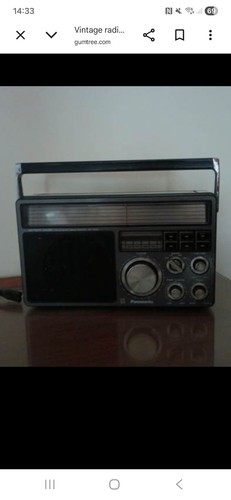 Panasonic retro radio - panasonic,