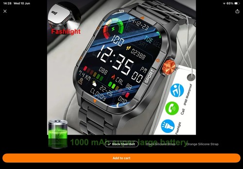 Wireless smart sports - smart, watch