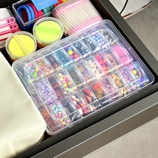 Embroidery Floss Cross Stitch Organizer Storage Box Set 100 Thread Bobbins Hot