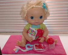 Hasbro 2010 Baby Alive Doll Eats, Drinks, Wets Interactive & Talking