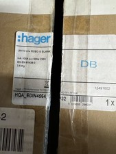 Hager JK114 Metal Consumer Unit C/w Main With 5 Mcbs & 4 RCBOs And Blanks