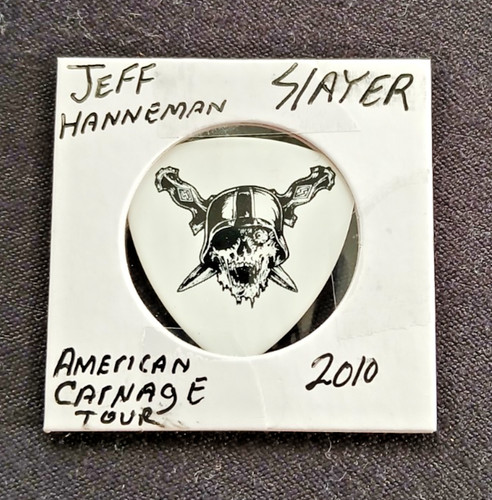 Jeff hanneman slayer - hanneman,, tour