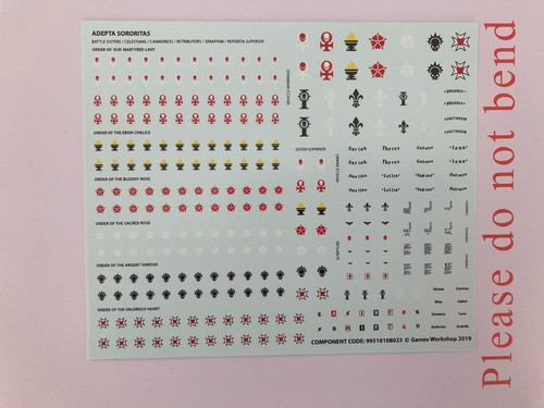 New adepta sororitas transfer - adepta,