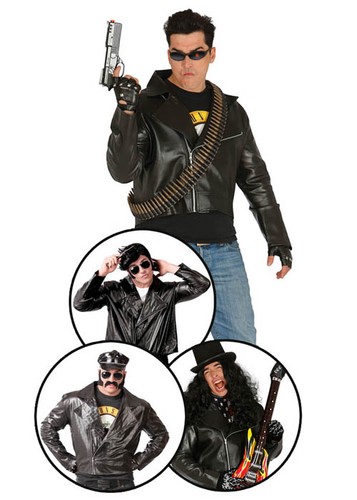Adult mens size 1980s - adult, rocker