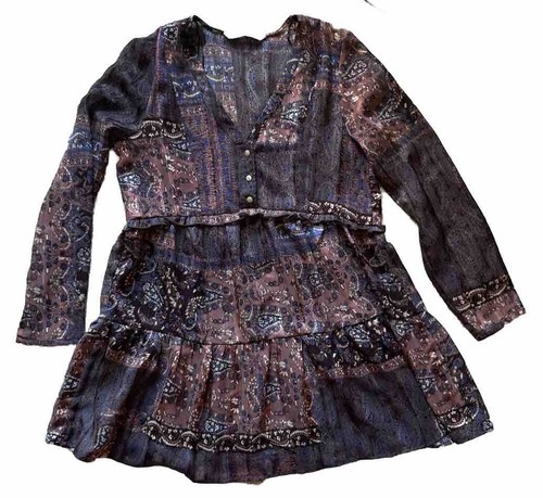 Zara women dress paisley - zara, women's