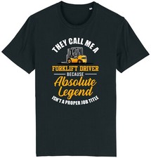 They Call Me A Forklift Driver T-Shirt Funny Novelty Joke Gift Idea For Dad Him
