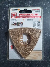 WORX Sonicrafter WA4966 Oscillating Tool Triangular Rasp File Wood Masonry Grind