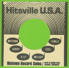 HITSVILLE U.S.A. - REPRODUCTION RECORD COMPANY SLEEVES - (pack of 10)
