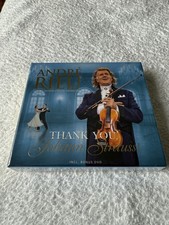 ANDRE RIEU - THANK YOU, JOHANN STRAUSS. 3 x CD + DVD: 2025. NEW & SEALED.
