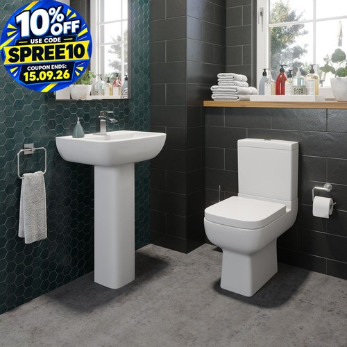 Bathroom cloakroom suite - bathroom,