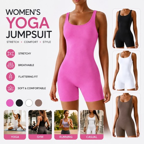 Women yoga jumpsuit one - yoga,