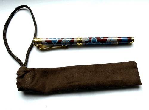 Roberto coin red blue floral - &,