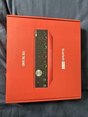 Focusrite scarlett 18i8 - focusrite,