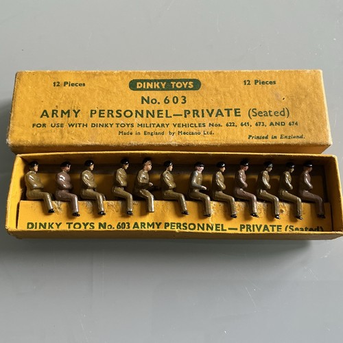Dinky toys 603 army - army, personnel