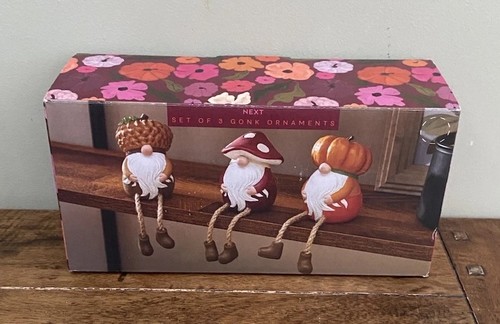 Next ornaments gonks autumnal - ornaments,