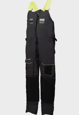 NWT Helly Hansen Aegir Ocean Bibs Trouser Mens XXL Black Sailing Musto Ski Pants