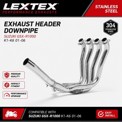 Lextex stainless steel exhaust - stainless,