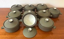 Denby Chevron Retro Soup bowls