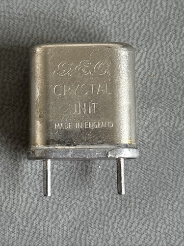 Vintage gec crystal - gec, unit