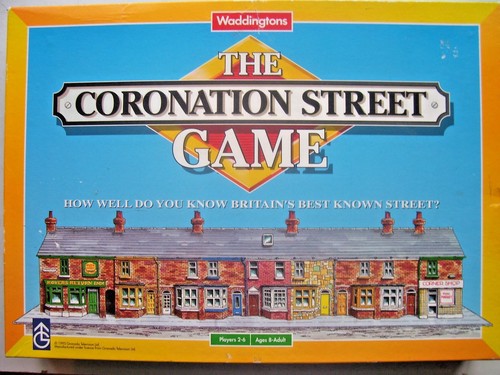 Coronation street board game - coronation, street,