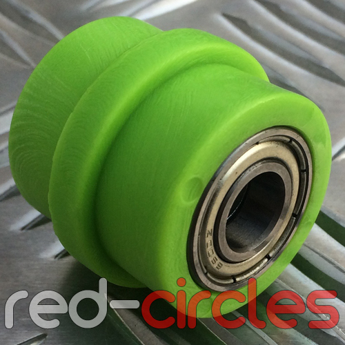 10mm ridged green pit - 10mm,