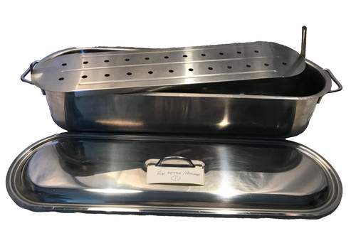 Large stainless steel fish - large,