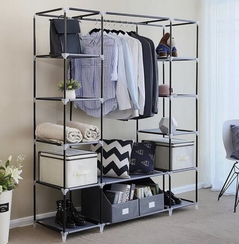 Fabric canvas wardrobe clothes - canvas,