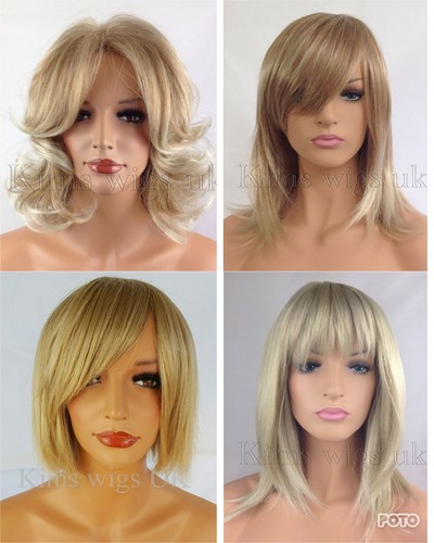 Blonde wig ladies - blonde,