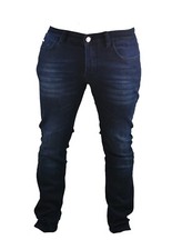 Emporio Armani Comfort Fit Jeans Slim Mens Zip Pocket Dark Navy Blue Size 32 33