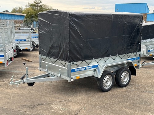 Box car trailer - twin, axle