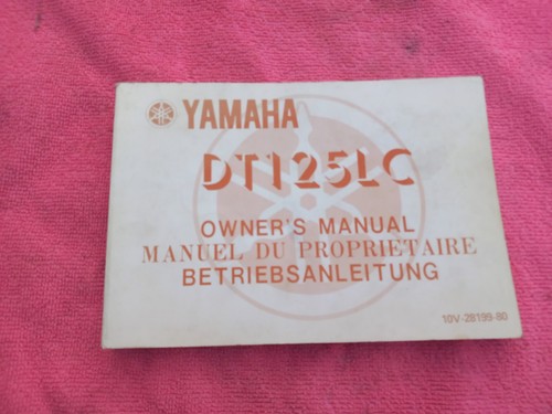 Yamaha dt125lc owners - yamaha,
