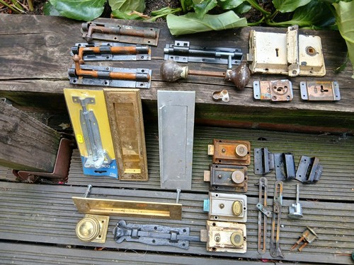 Joblot old reclaimed locks - joblot,