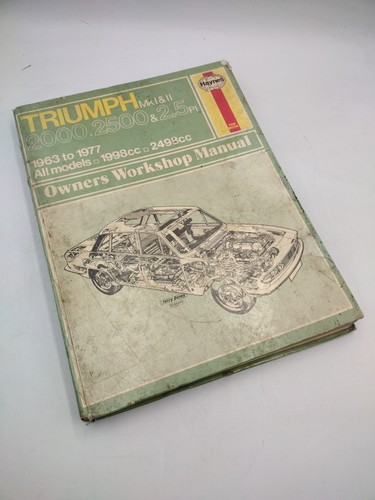 Triumph 2000 2500 workshop - triumph,