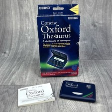 Seiko Concise Oxford Thesaurus