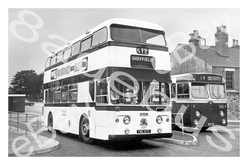 Bus photograph sheffield t - bus, c.t