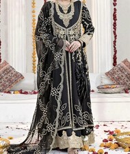 Elegant Black Embroidered