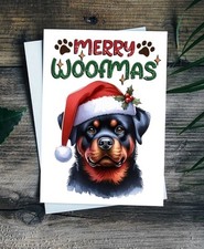 Rottweiler Christmas Card