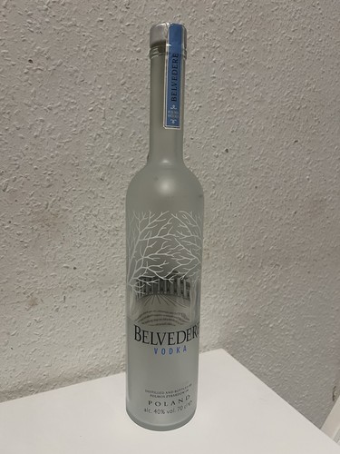 Empty belvedere vodka dummy - empty,