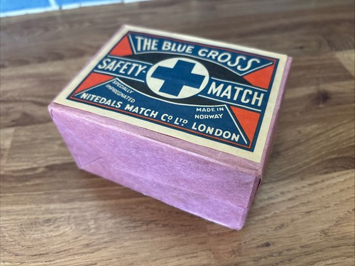 Vintage the blue - cross, 12x