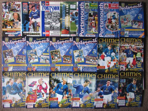 Portsmouth home programmes - portsmouth,