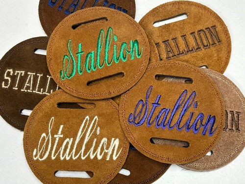 Tan suede stallion 8cm - ,