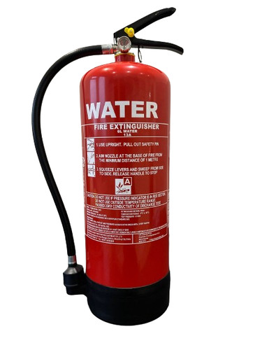 Fire extinguisher water - -,