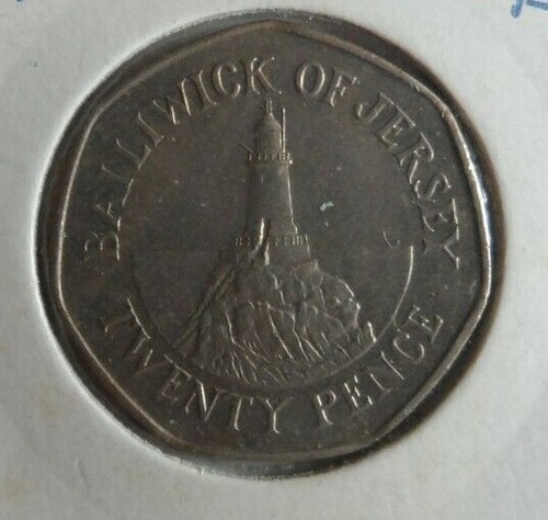 Jersey 20p 1971 - jersey, 1971-