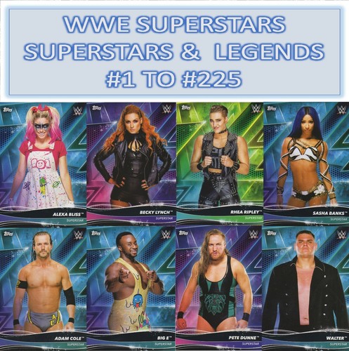 Topps wwe superstars - topps, trading