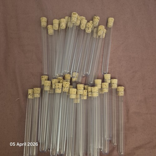 Test tubes with cork - 47,