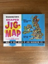 Waddington vintage jig map - waddington's,