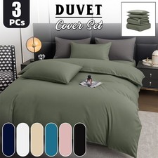 3 PCS Duvet Quilt Cover