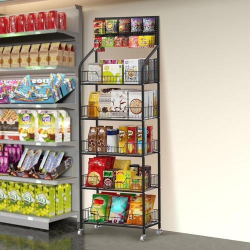 Freestanding snack rack - freestanding,